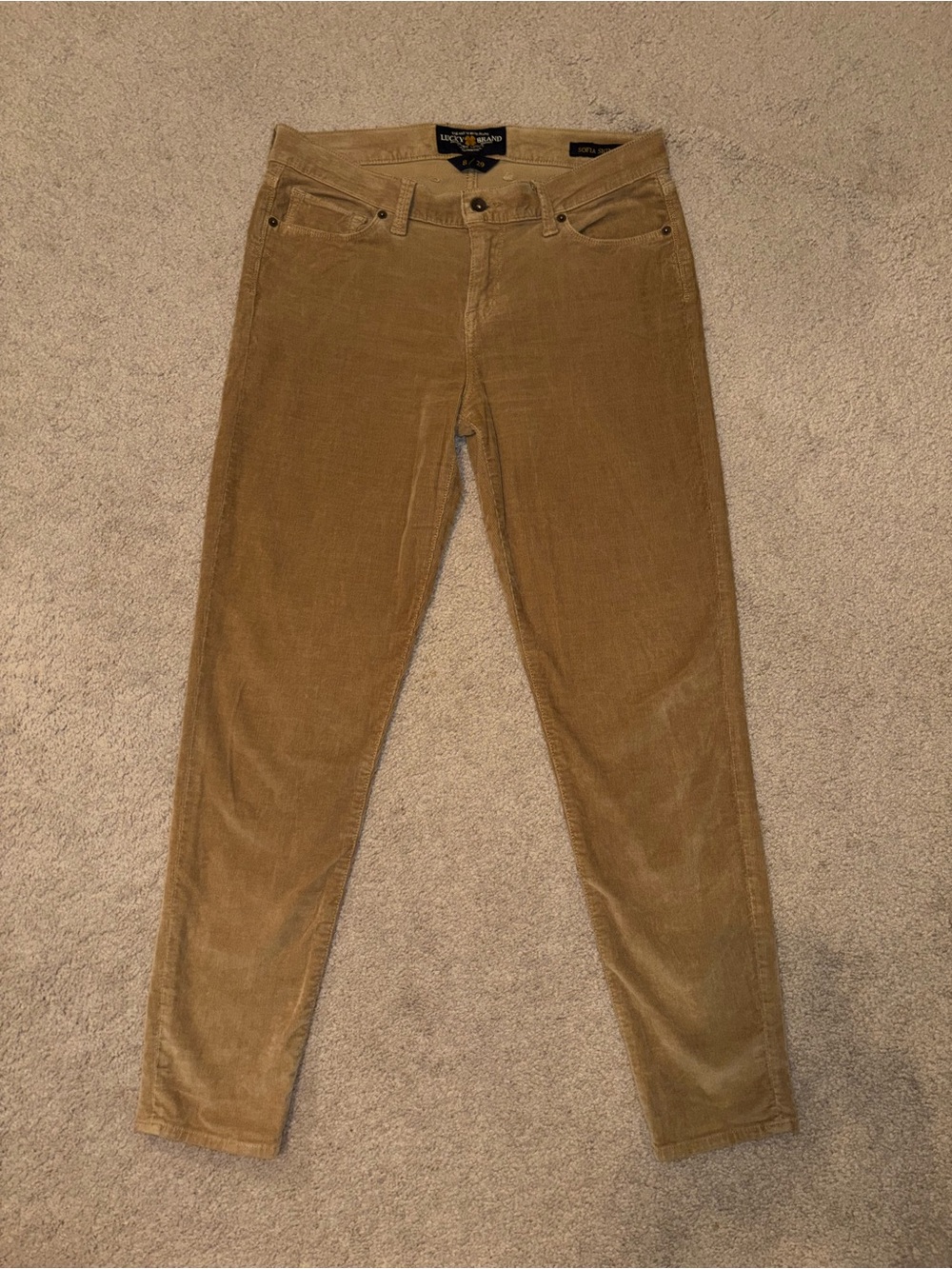 Lucky Brand Women’s Corduroy Pants in Tan